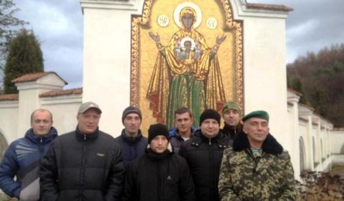 Молитовну поїздку до Свято-Успенської Унівської Лаври здійснили учасники АТО разом з капеланом(ФОТО)